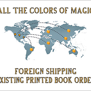 Foreign Shipping/Existing Printed Book Order