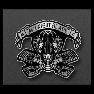 Midnight Blade MC Enamel Pin