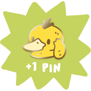 Pocket Bird Enamel Pin