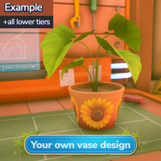 🏺 Your own vase/ flower pot design in-game