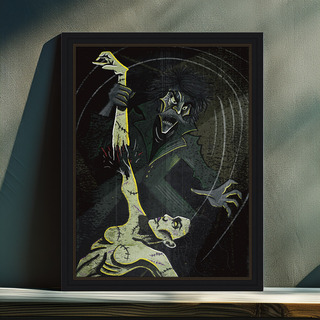 Victors rage, signed art print