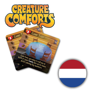 Dutch Creature Comforts Dice Tower Promo Cards