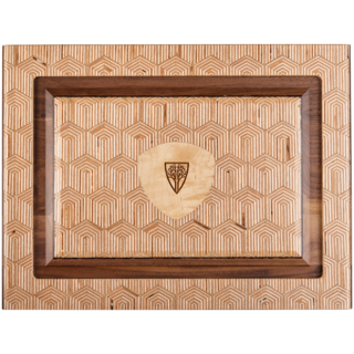 Display Panel: Patterned Plywood