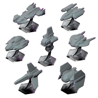 Ship Miniature Pack - Bomber Fleet