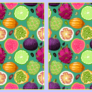 Pocket Fruit Sticker Book A6