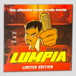 DELUXE Hard Enamel Pin - Original LUMPIA Movie Logo