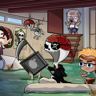 Death the Pirate Art