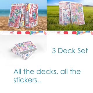 3 deck bundle (1 of each version) LOW FLAT RATE SHIPPING