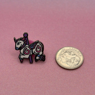 mini unicorn pin