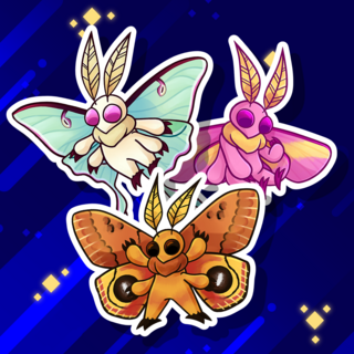 Mothman Stickers