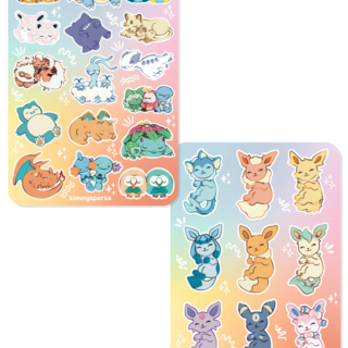 Sleepy Sticker Sheet