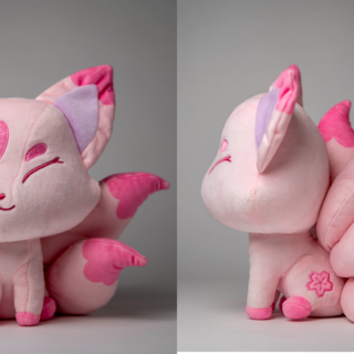 Kawaii Kitsune Plushie - Sakura