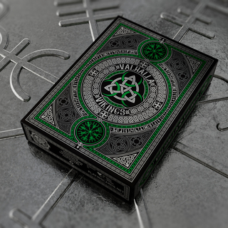 Valhalla Viking Emerald Standard Playing Cards
