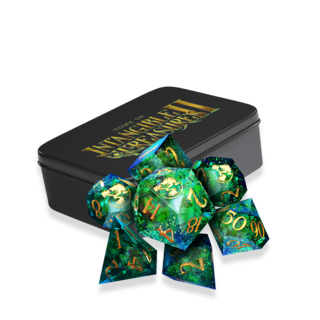 Life's Essence Sharp-Edged Resin Dice