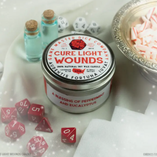 Cure Wounds Gaming Candle