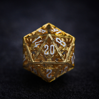 Demon Crest Dice D20 Single