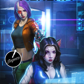 Destiny Aurora Novel-Bk2-Visarth War Pt 1-Autographed Edition