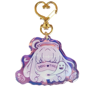 Dead Tired Keychain