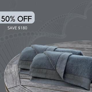 Alpha™ Odor-Free Towels x 2