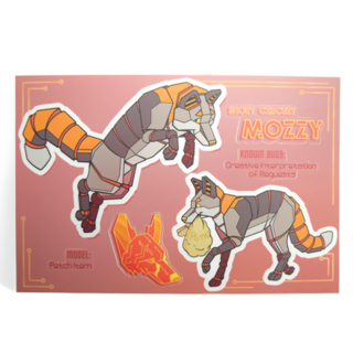 Mozzy Character Sticker Sheet