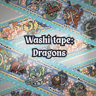 Beasts Washi Tape
