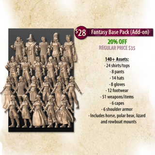 Fantasy Base Pack