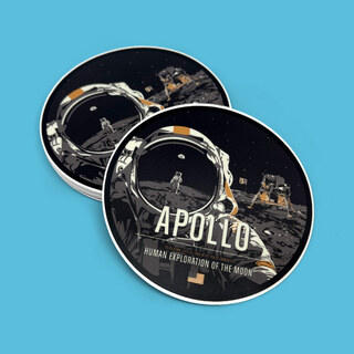 Apollo 3.75" Sticker