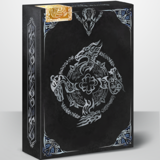 Limited Edition Gold Deck #2 - Silver Dragons vs Black Dragons