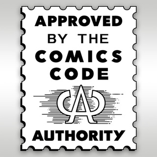 Comics Code Sticker