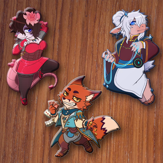 Character Pin Trio Pack