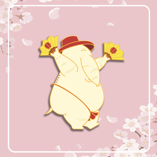 Runaway Radish Pin