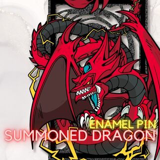 Summoned Dragon Enamel Pin