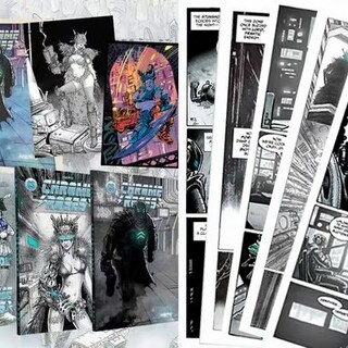 5 pages of original art, signed