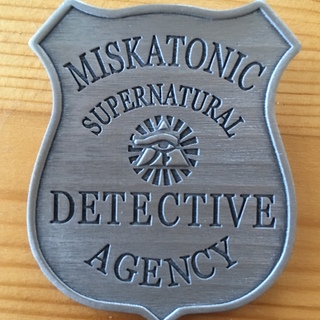 Official LOVECRAFT P.I. BADGE