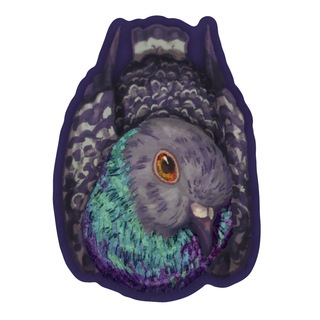 Glitter Pigeon Sticker