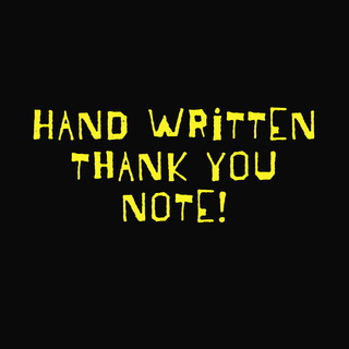 Hand written note