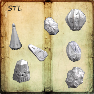 Incubus dice. STL