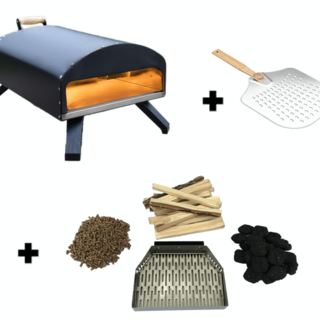 Napoli Oven - with Wood/Charcoal Burner & Pizza Peel