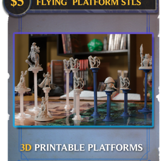 Flying Platform STL files