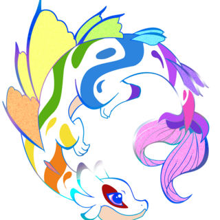 Rainbow Wispy Merfin