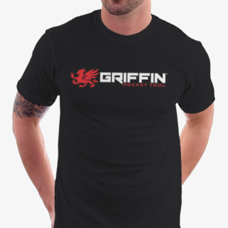Griffin Pocket Tool T-Shirt - Black Logo