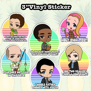 3" Sticker surprise unlock!