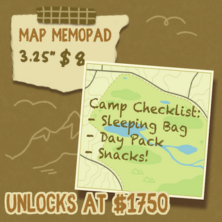 Map Memo Pad