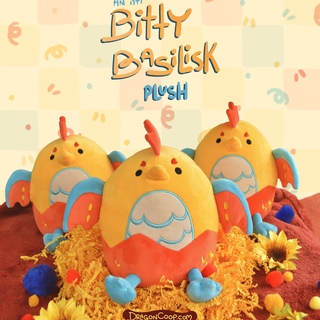 Bitty Basilisk Plush Toy