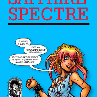 Sapphire Spectre Issue 2 JT Molloy Adolescents Homage