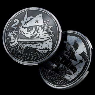 d2 Deep One Obol (Large Metal Coin)