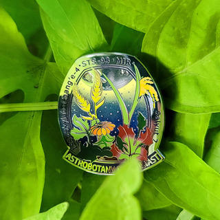 Astral Escape: Astrobotany Enthusiast Pin