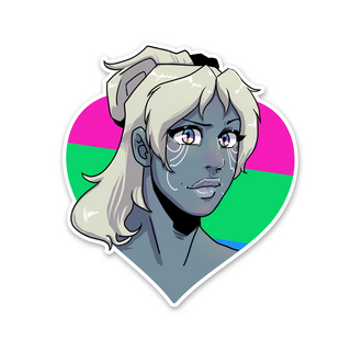 Polysexual Pride Sticker