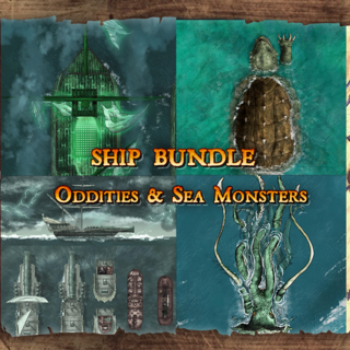Expanded Map Bundle: Ship Oddities & Sea Monsters