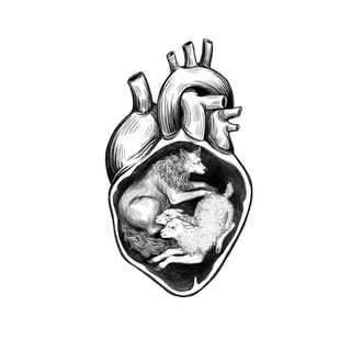 Fairy Tale Heart Sticker